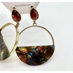 NWT Rory Ashton Oasis Tortoise earrings Many Colors. Retail $58. Brand New